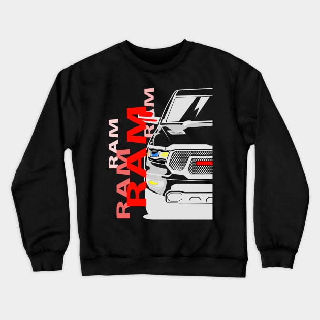 RAM 1500 Crewneck Sweatshirt by BlueRoller